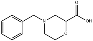 4-BENZYL-MORPHOLINE-2-CARBOXYLIC ACID Structure