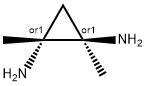 1,2-Cyclopropanediamine,1,2-dimethyl-,trans-(9CI) Struktur