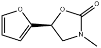 2-Oxazolidinone,5-(2-furanyl)-3-methyl-,(5S)-(9CI) Struktur