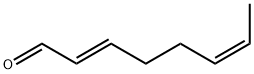 (2E,6Z)-2,6-octadienal Struktur