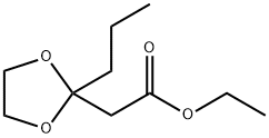 ETHYL 3-(1,3-DIOXOLANE)HEXANOATE, 76924-94-2, 結(jié)構(gòu)式