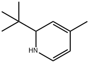 Pyridine, 2-(1,1-dimethylethyl)-1,2-dihydro-4-methyl- (9CI) Struktur