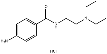 PROCAINAMIDE HYDROCHLORIDE Struktur