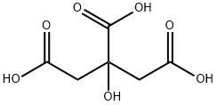 Citric acid Structure