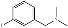 BenzeneMethanaMine, 3-fluoro-N,N-diMethyl- Struktur