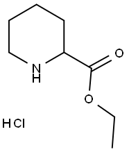 Ethyl piperidine-2-carboxylate hydrochloride Structure