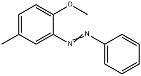 2-Methoxy-5-methylazobenzene Struktur