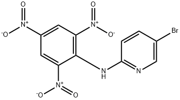 2-(N-picrylamino)-5-bromopyridine Struktur