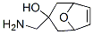 8-Oxabicyclo[3.2.1]oct-6-en-3-ol, 3-(aminomethyl)-, exo- (9CI) Struktur