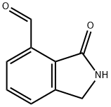 3-OXO-1,3-DIHYDRO-ISOINDOLE-4-CARBALDEHYDE Struktur