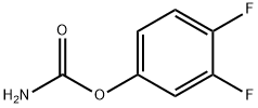 Phenol, 3,4-difluoro-, carbamate (9CI) Struktur