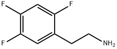 BenzeneethanaMine, 2,4,5-trifluoro- Struktur