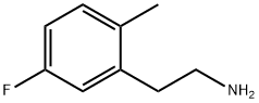 Benzeneethanamine, 5-fluoro-2-methyl- (9CI) Struktur