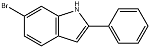 6-BROMO-2-PHENYL-1H-INDOLE Struktur