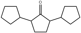 2,5-Dicyclopentyl cyclopentanone Struktur