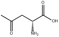 D-Norvaline, 4-oxo- (9CI) Struktur