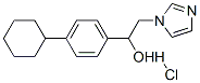 1-(4-cyclohexylphenyl)-2-imidazol-1-yl-ethanol hydrochloride Struktur