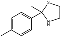 2-Methyl-2-(p-tolyl)thiazolidine Struktur