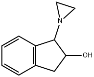 1-aziridin-1-yl-2,3-dihydro-1H-inden-2-ol Struktur