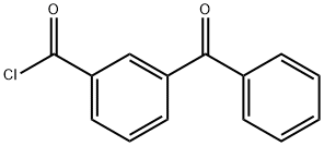 3-BENZOYL BENZOYL CHLORIDE Struktur