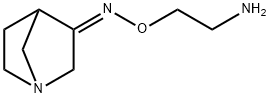 1-Azabicyclo[2.2.1]heptan-3-one,O-(2-aminoethyl)oxime,(Z)-(9CI) Struktur