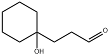 Cyclohexanepropanal, 1-hydroxy- (9CI) Struktur