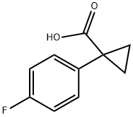 1-(4-FLUORO-PHENYL)-CYCLOPROPANECARBOXYLIC ACID Structure