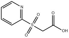 2-(pyridin-2-ylsulfonyl)acetic acid Struktur