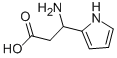 3-Amino-3-(1H-pyrrol-2-yl)propionic acid Struktur