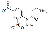 2,4-dinitrophenyl-beta-alanine hydrazide Struktur