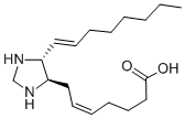 9ALPHA, 11ALPHA-AZOPROSTA-5Z,13E-DIEN-1-OIC ACID Struktur