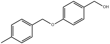 {4-[(4-methylphenyl)methoxy]phenyl}methanol Struktur