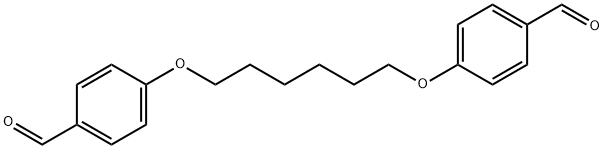 4,4’-(1,6-Hexanediyl)dioxydibenzaldehyde Struktur