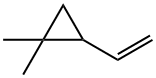 Cyclopropane, 2-ethenyl-1,1-dimethyl- Struktur