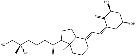 1,25,26-trihydroxyvitamin D3 Struktur