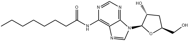 N6-Octanoyl Struktur