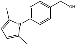 Benzenemethanol, 4-(2,5-dimethyl-1H-pyrrol-1-yl)- (9CI) Struktur