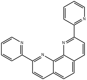 2,9-Di-(2'-pyridyl)-1,10-phenanthroline Struktur