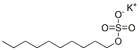 potassium decyl sulphate  Struktur