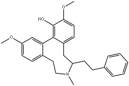 Asocainol Struktur