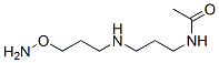 Acetamide,  N-[3-[[3-(aminooxy)propyl]amino]propyl]- Struktur