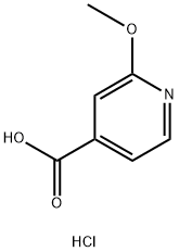 2-METHOXY-ISONICOTINIC ACID HYDROCHLORIDE Struktur