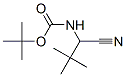 Carbamic acid, (1-cyano-2,2-dimethylpropyl)-, 1,1-dimethylethyl ester (9CI) Struktur