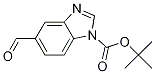 1H-BenziMidazole-1-carboxylicacid,5-forMyl-,1,1-diMethylethylester Struktur