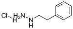 phenethylhydrazine hydrochloride Struktur