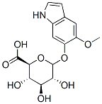 6-hydroxy-5-methoxyindole glucuronide Struktur