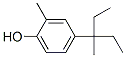 4-(1-Ethyl-1-methylpropyl)-o-cresol Struktur