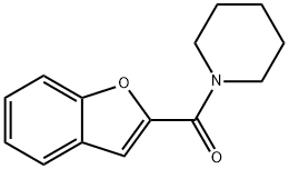 1-(1-BENZOFURAN-2-YLCARBONYL)PIPERIDINE Struktur