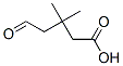 3,3-dimethyl-5-oxovaleric acid Struktur