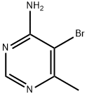 4-AMINO-5-BROMO-6-METHYLPYRIMIDINE Struktur